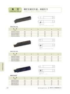 Turning Tools with Indexable Inserts / 可转位车刀